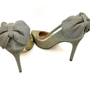 I Miller Heel  Metallic with Bow